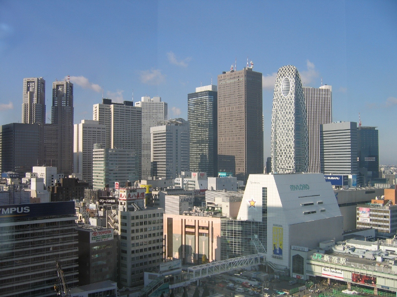 新宿 高層ビル街 テレビで何度も見た風景がそこにある Vacation Tokyo 東京観光 ショッピング